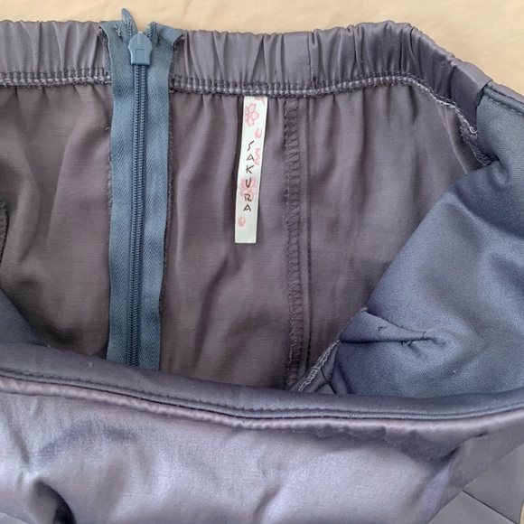 SOLD ◻️ 2/$20 Sakura Mauve strapless dress tie waist *pockets 💜 - Picture 3 of 5